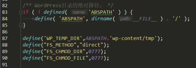 《解决WordPress安装主题或插件需要FTP》